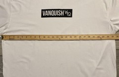 VANQUISH Better than yesterday White Short Sleeve T Shirt sz X-Large See Pic