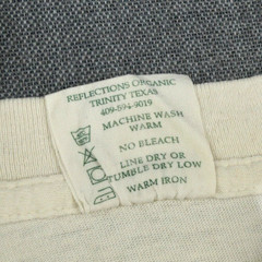 90s Human-i-Tees XL Single Stitch T-Shirt Peace Harmony Earth Nature Organic USA