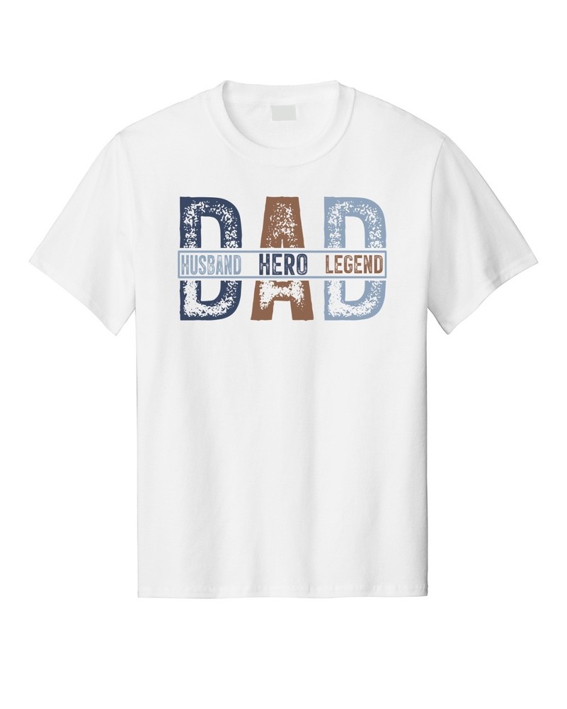 Happy Father’s Day Dad Holiday Love Hero Husband Whimsical Graphic T-Shirt Shirt