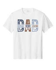 Happy Father’s Day Dad Holiday Love Hero Husband Whimsical Graphic T-Shirt Shirt