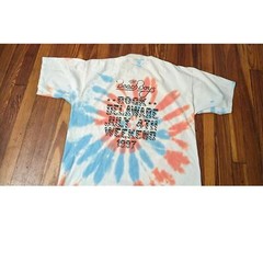 Beach Boys 1997 4th Of July Rock Delaware Tie Dye Shirt All Sport Maxi-Weight