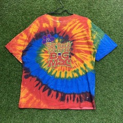 McDonalds Woodfarm Shirt Mens XL Tie Dye Get Back With Big Mac Graphic Tee