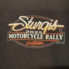 Milwaukee Leather Size L Sturgis 2025 85th Anniversary Motorcycle Rally T-Shirt