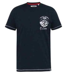 D555 Duke Big Mens Yosemite Printed T-Shirt Navy 2XL 3XL 4XL 5XL 6XL (601608)