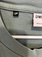 Gymshark Men’s Green Crew Neck Short Sleeve T-Shirt Size L Cotton Jersey