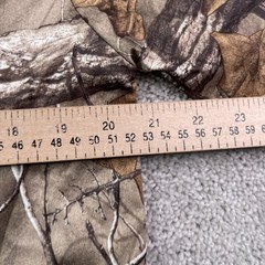 Realtree Shirt Mens Medium Brown Xtra Camo Performance Tech Hunting Short Sleeve