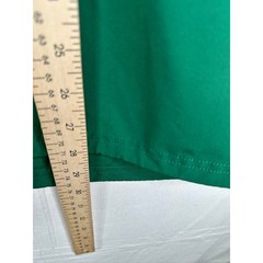 Adidas Mens Climacool Triple Stripe 1/4 Zip Up Performance T Shirt Size M Green