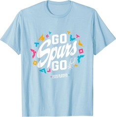 Go Spurs Go Basketball Season Game Day Basketball Fan T-Shirt