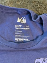 REI Co-op Long Sleeve 2XL Opt Outside Mountain Graphic Shirt