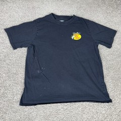 Bass Pro Shop Shirt Mens Large Black Yellow Johhny Morris Short Sleeve Outdoorss