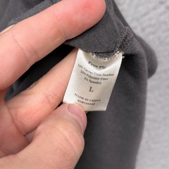 Free Fly Henley T Shirt Mens Large Long Sleeve Comfort Bamboo Stretch