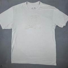 AP Logo Shirt Mens Large Gray Poly Cotton Blend Graphic Evolution Tee Casual