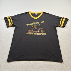 Vtg Ultimate Warrior 90s Ringer Shirt Augusta Sportswear Mens XL The Power