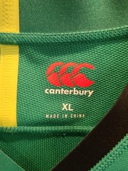 IRFU IRELAND NATIONAL TEAM 2020-21 HOME SHIRT RUGBY JERSEY Canterbury XL