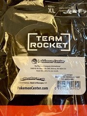 Pokémon Center Team Rocket (Adult XL) T-shirt 2019 New with Tags (Sealed)