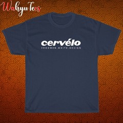 New Cervelo Bicycle Logo Black/Grey/Navy/White Size S-5XL Unisex T-Shirt