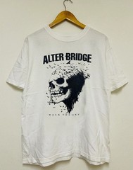 ALTER BRIDGE Walk The Sky rock band unisex white t-shirt QT6536