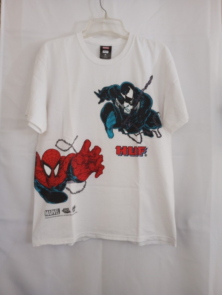 Marvel X HUF Spider-Man Venom Graphic T-shirt Size Medium M