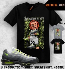 Tee Shirt Matching AM 95 Big Bubble Neon 2026 Match Sneaker Sneakerhead Chucky