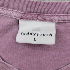 Teddy Fresh Shirt Mens Large Purple Long Sleeve Teddy Bear Graphic Tee 2020