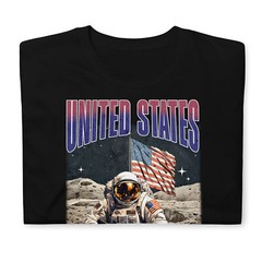 United States Space Force T-Shirt – Space Military Astronaut Graphic Tee