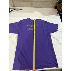 Port & Company Men’s 2XL Purple Pocket Crew Neck Graphic Tee The Mad Hatters