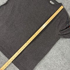 Carhartt K231 Original Fit Long Sleeve Graphic Logo Sleeve Shirt XL Gray
