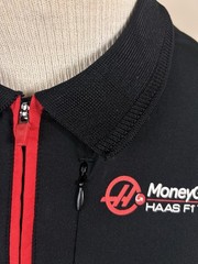 Haas Racing F1 Team Polo Shirt Moneygram Men’s Size EUR Large L