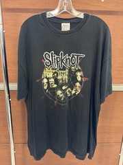 Vintage 2000s SLIPKNOT Faded Aged Worn Well Tee Shirt Size 2XL