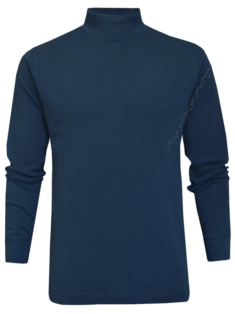 Mens Mock Neck Lightweight Baselayer Turtle Funnel Neck Winter Golf Top M – 3XL