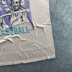 Vintage Queen City Volleyball Shirt Mens Large Graphic Sports Jerzees 90s Tee