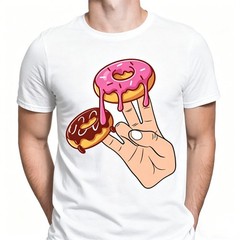 2 In The Pink 1 In the Stink Dirty Donut Funny Mens T-Shirts Tee Top