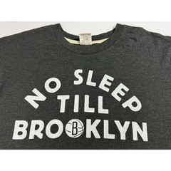 HOMAGE BROOKLYN NETS SHIRT — No Sleep Till Brooklyn Black Tee Size 2XL