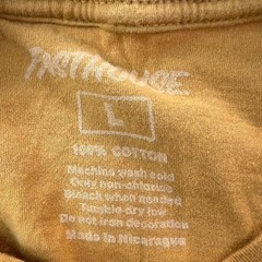 FastHouse Live Fast Die Happy T-Shirt Mens Large Yellow