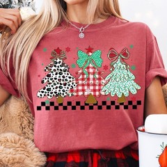Colorful Christmas Tree Merry Christmas Shirt Christmas Holiday Gift Lovers