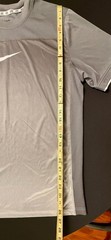 Grey Nike Drifit Athletic Top