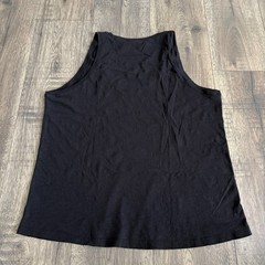 UNTUCKit Tank Top Mens XL Black Good 100% Cotton Scoop Neck Sleeveless Tee