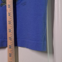 VINTAGE Sea World: Aurora, Ohio USED Shirt (L, Blue, Wrap Around, Single Stitch)