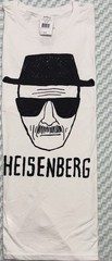 Heisenberg Men’s White Tee from Breaking Bad SIZE 3XL AND 4XL