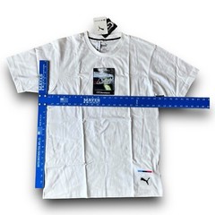 Puma x BMW – MMS Street M8 Tee – Mens Size Small – White
