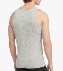 3 TOMMY HILFIGER COTTON BLACK GRAY WHITE RIBBED TANK TOP S M L XL XXL T-SHIRTS