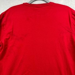 Polo Ralph Lauren T Shirt Mens L Red Custom Slim Fit Cotton Long Sleeve Tee