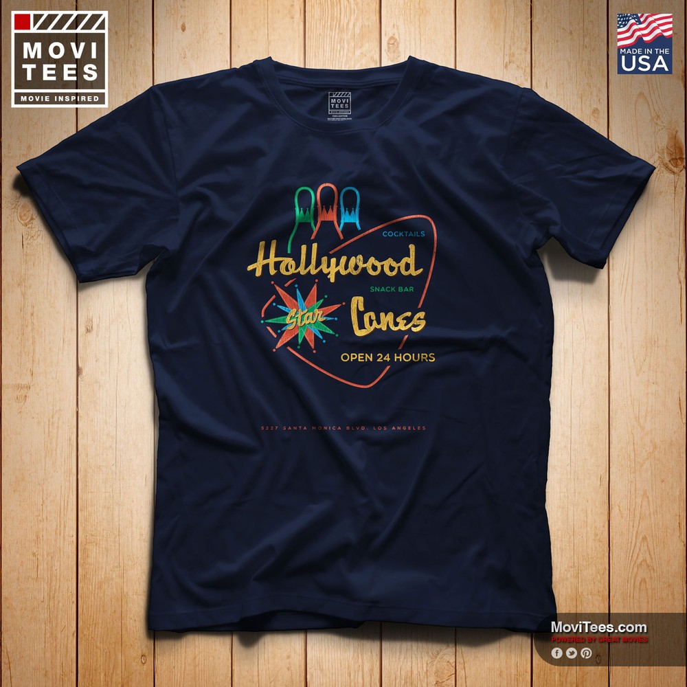 Hollywood Star Lanes T-Shirt Cotton Big Lebowski Inspired Bowling Fan Art S-5XL