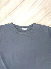 Vintage MIDA Undici Made In Italy Mens 100% Premium Cotton Grey T Shirt Large