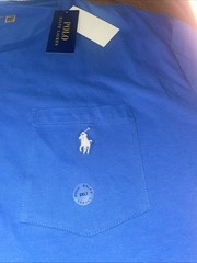 3XLT NWT Polo Ralph Lauren Men’s Blue Pocket Cotton Short Sleeve T-Shirt $60