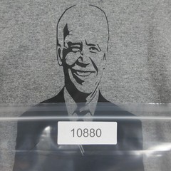 Joe Biden Shirt Mens XL Gray Funny Quote Tee Gildan Heavy Cotton Graphic Novelty