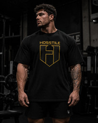Cotton Men’s Printed Oversized Tshirt Crew Neck Short Sleeve Gym Training Tee