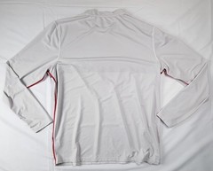 Gerry Mens XL Long Sleeve Sun UV Protection TShirt White Boating Fishing Outdoor