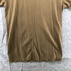 Urban Outfitters Modern Fit T Shirt Mens XS Exposed Seam Brown Short Sleeve