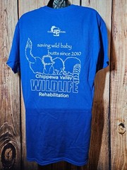 Wildlife T-Shirt CVWR “Saving Baby Butts” SHORT SLEEVE T-Shirt-Variety of Colors